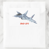 MiG-29 Jet Fighter Sticker (Tas)