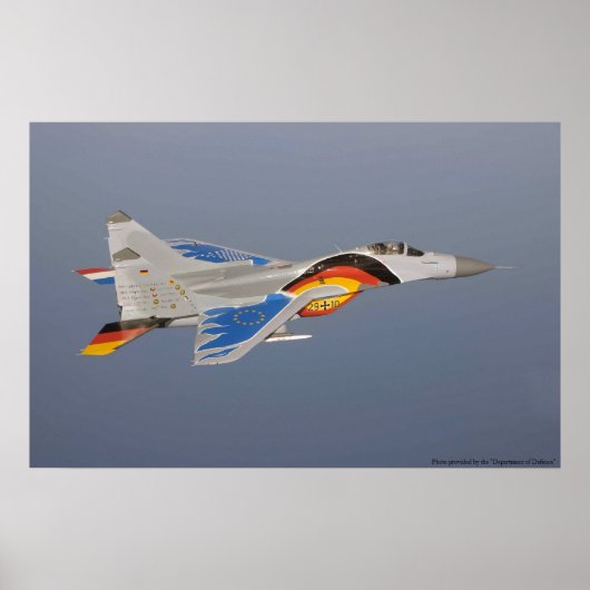 Mig-29 Poster (Voorkant)