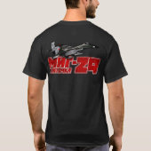MiG-29 T-shirt (Achterkant)