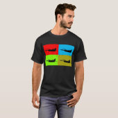 MiG 29 Target Popart1 T-shirt (Voorkant volledig)