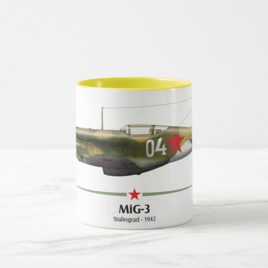 MiG-3 Batalha de Stalingrado - 1942 Mok (Midden)