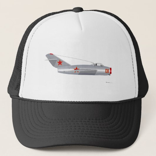 MIG Mig-15 Trucker Pet (Voorkant)