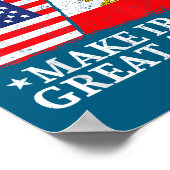 Miga Make Iran Great Again Illustration Poster (Hoek)