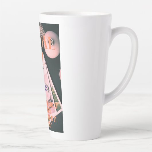 "Migdal-Oz" Spreuken 18:10 Latte Mok (Rechts)