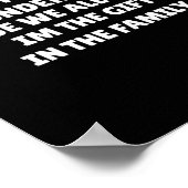 Might As Well Sleep Under The Tree Favorite Child  Poster (Hoek)