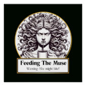 Might Bite: The Grumpy Muse Chronicles Perfect Poster (Voorkant)