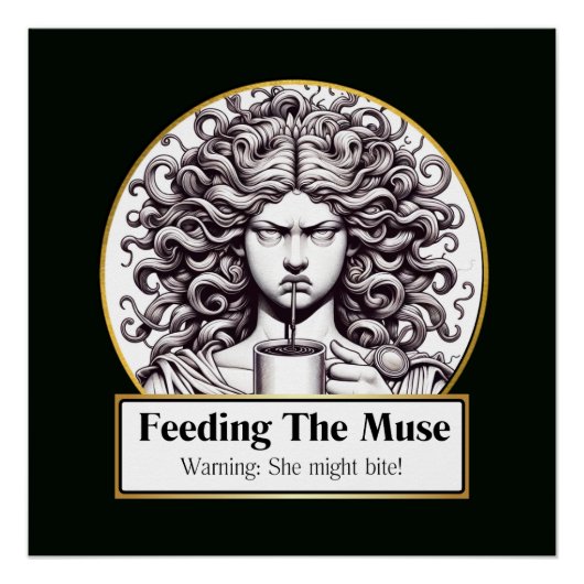 Might Bite: The Grumpy Muse Chronicles Perfect Poster (Voorkant)