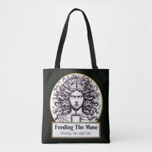 Might Bite: The Grumpy Muse Chronicles Tote Bag