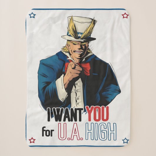 Might fanart Blanket Sherpa Deken (Voorkant)