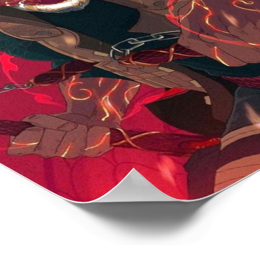 Might Guy Poster (Hoek)