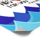 Mightier dan de golfbijbelwandkunst poster (Hoek)