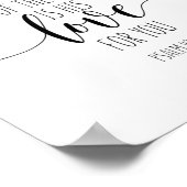 Mightier dan de golven van het Zee, psalm 93:4 Poster (Hoek)