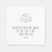 Mightier than the waves of the sea servet (Voorkant)