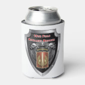 Mighty 18th Field Artillery Brigade Airborne Blikjeskoeler (Blikje Voorkant)