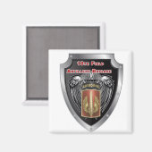 Mighty 18th Field Artillery Brigade Airborne Magneet (Voorkant / Achterkant)