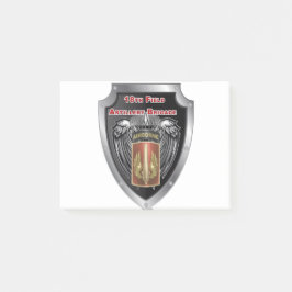 Mighty 18th Field Artillery Brigade Airborne Post-it® Notes