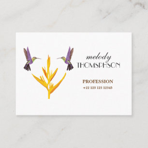 Mighty, 8,9 x 6,4 cm, standaard matte visitekaartje