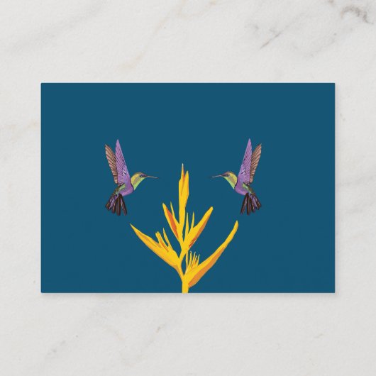 Mighty, 8,9 x 6,4 cm, standaard matte visitekaartje (Achterkant)