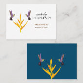 Mighty, 8,9 x 6,4 cm, standaard matte visitekaartje (Voorkant / Achterkant)