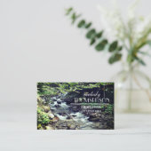 Mighty, 8,9 x 6,4 cm, standaard matte visitekaartje (Staand voorkant)