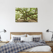 Mighty Angel Oak Canvas Afdruk (Insitu (Slaapkamer))