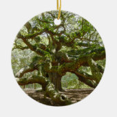 Mighty Angel Oak Keramisch Ornament (Voorkant)