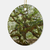 Mighty Angel Oak Keramisch Ornament (Links)
