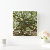 Mighty Angel Oak Wandklok (Huis)