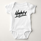 Mighty Baby Baby Romper (Voorkant)
