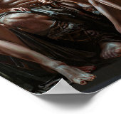 Mighty Barbarian Surrounded by Sexy Women Poster (Hoek)