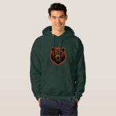 Mighty Bear – Raw Strength of Nature Hoodie (Voorkant volledig)