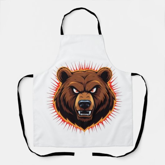 Mighty Bear – Raw Strength of Nature Schort (Voorkant)