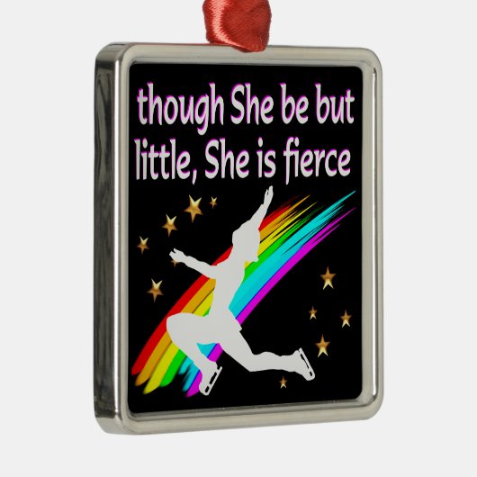 MIGHTY BEROEMD GEMAAKT DOOR FIERCE SKATER METALEN ORNAMENT (Rechts)