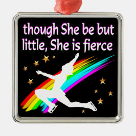 MIGHTY BEROEMD GEMAAKT DOOR FIERCE SKATER METALEN ORNAMENT