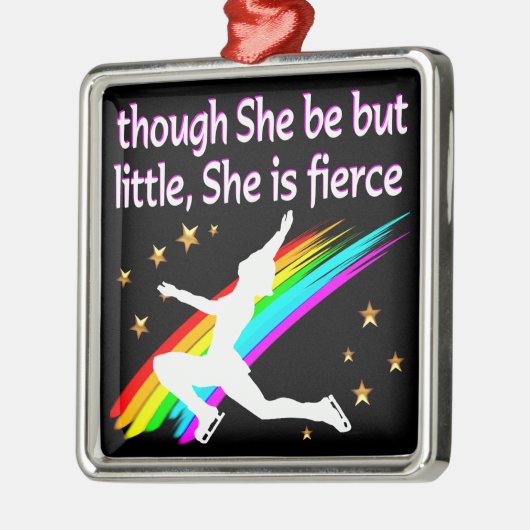 MIGHTY BEROEMD GEMAAKT DOOR FIERCE SKATER METALEN ORNAMENT (Links)