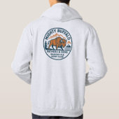 Mighty Buffalo hoodie (Achterkant)