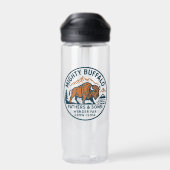 Mighty Buffalo Tumbler Waterfles (Achterkant)