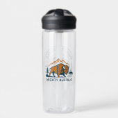 Mighty Buffalo Tumbler Waterfles (Voorkant)