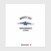 Mighty C-17, Touchdown Titan Sticker (Vel)