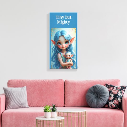 Mighty Canvas Afdruk (Insitu (Woonkamer))