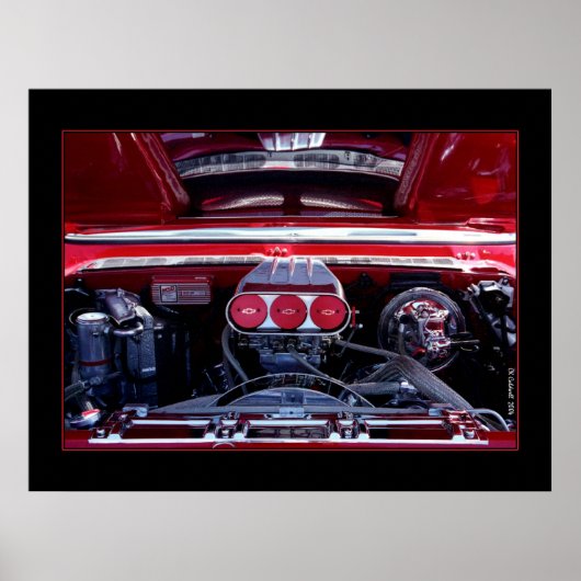Mighty Chevy Poster (Voorkant)