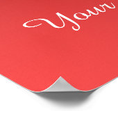 Mighty Chinese Azure Dragon Poster (Hoek)