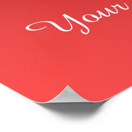 Mighty Chinese Azure Dragon Poster (Hoek)