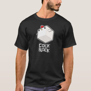Mighty Cockblock met titel T-Shirt