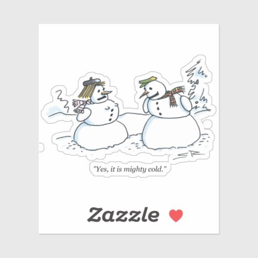 Mighty Cold sticker (Vel)