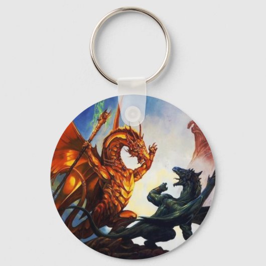 Mighty Dragon Keyhain Sleutelhanger (Voorkant)