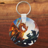 Mighty Dragon Keyhain Sleutelhanger (Voorkant)