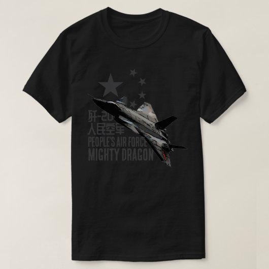 Mighty Dragon Stealth T-shirt (Design voorkant)