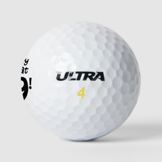 Mighty Fine op 69! Golfballen (Logo)