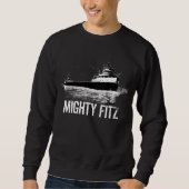 "MIGHTY FITZ" ~ Edmund Fitzgerald Trui (Voorkant)